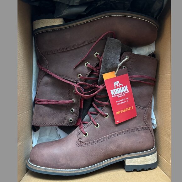 Women's Kodiak Cloverdale Plaid Waterproof Boot - Women's 6 - Picture 3 of 5